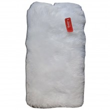 Quago Super Soft White Fur Fabric for Photoshoot, Soft Toys, Costume, Decoration and Dress Making (60+ Inch Width Pana) (1 Meter)