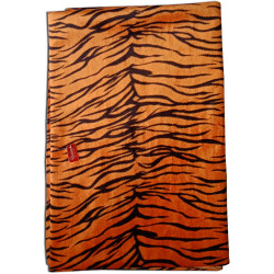 Quago Tiger Cheeta Animal Skin Print Velvet Fur Fabric for DIY Soft Toys Making, Art and Craft, Fancy Dress, Jacket, Photoshoot etc. (1 Meter, 58 Inch Pana)