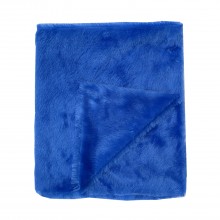 Quago Super Soft Blue Fur Fabric for Photoshoot, Soft Toys, Costume, Decoration and Dress Making (60+ Inch Width Pana) (1 Meter)